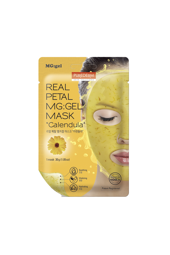 Caléndula real petal MG:GEL mask – Mascarilla MG:GEL calmante