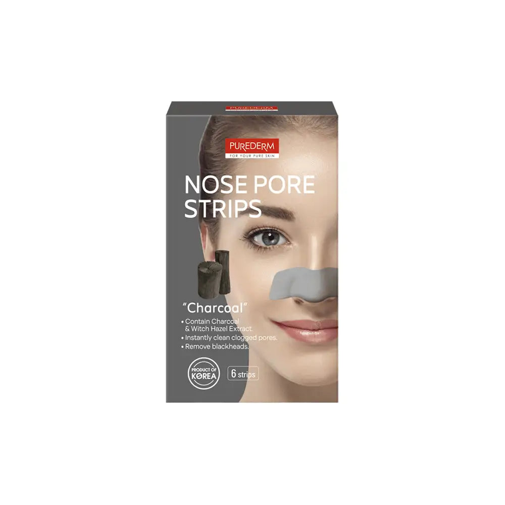 Charcoal nose pore strips – Extrae puntos negros y espinillas