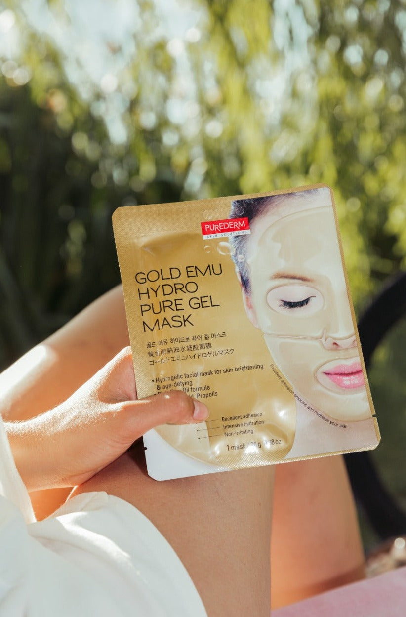 Gold Hydrogel Mask – Mascarilla Hydrogel Anti-Edad e Iluminadora