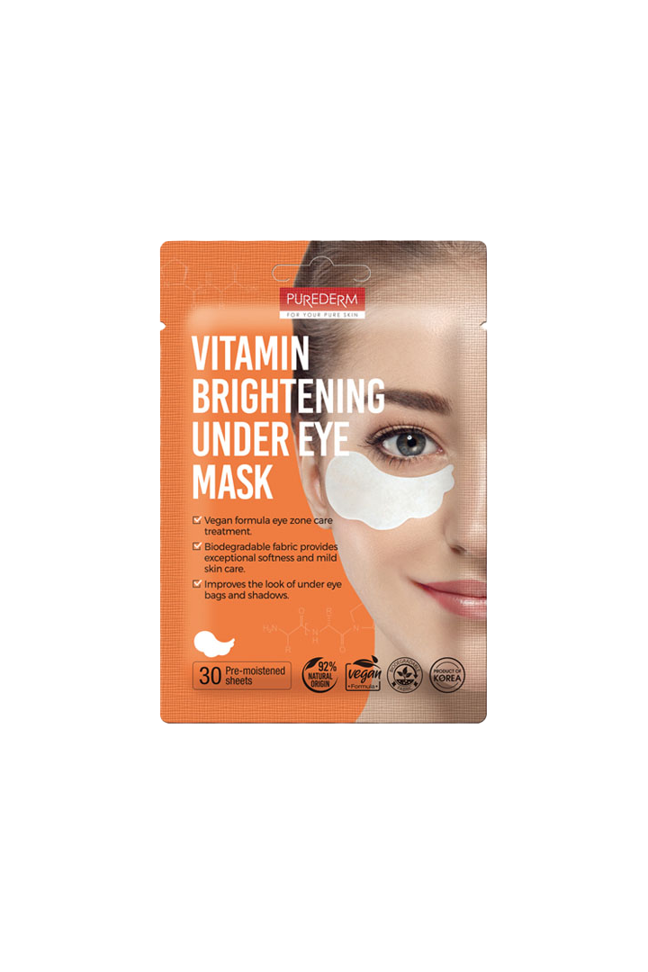 30% off - Vitamin Brightening Under Eye Mask – Máscara iluminadora con vitaminas para el contorno de ojos
