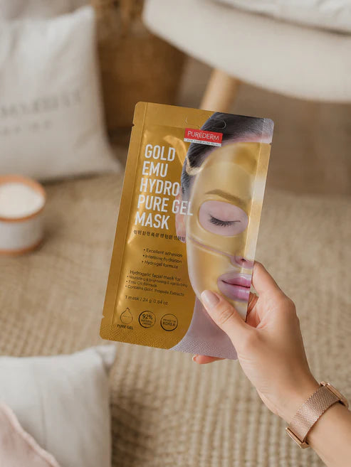 Gold Hydrogel Mask – Mascarilla Hydrogel Anti-Edad e Iluminadora