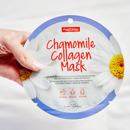 Chamomille Collagen Mask | Mascarilla de Colágeno Reafirmante