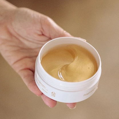 Gold Energy Hydrogel Eye Patches | Parches Hidrogel Contorno de Ojos Antiedad