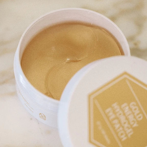 Gold Energy Hydrogel Eye Patches | Parches Hidrogel Contorno de Ojos Antiedad