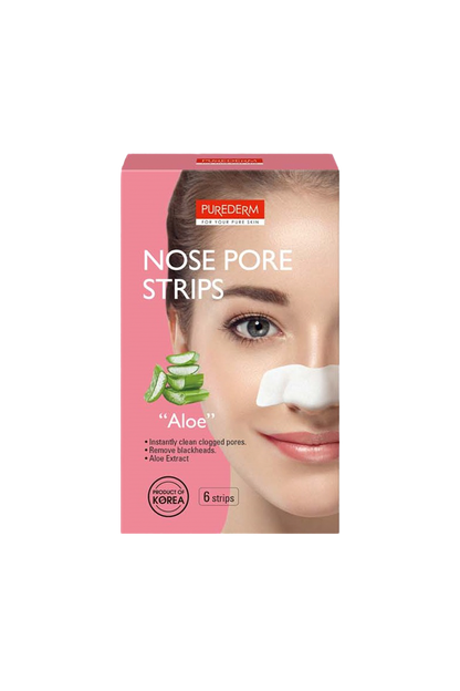 Aloe nose pore strips – Extrae puntos negros y espinillas aloe