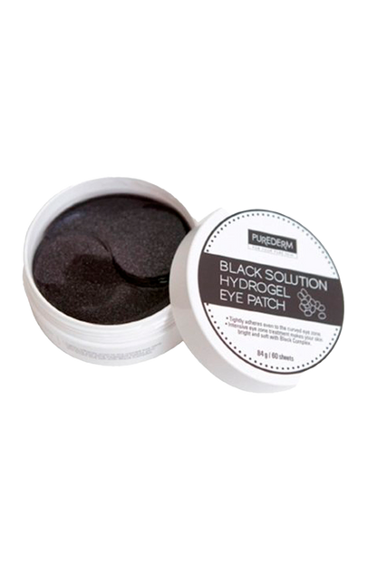 Black solution hydrogel eye patches – Parches hydrogel ojeras de cansancio