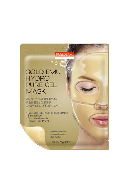 Gold Hydrogel Mask – Mascarilla Hydrogel Anti-Edad e Iluminadora