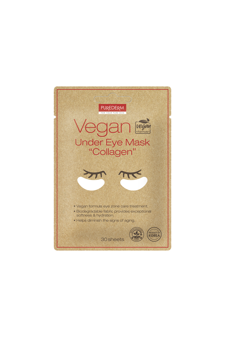 Vegan under eye mask “collagen” – Parches veganos biodegradables para ojeras